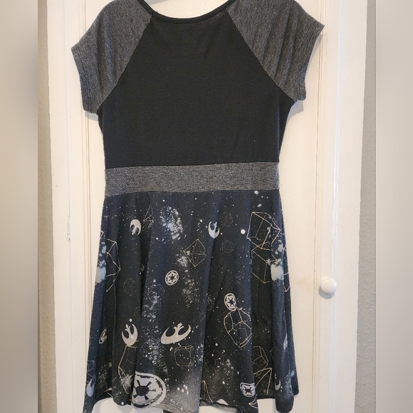 Women's Black and Gray Star Wars Dress - Picture 3 of 4